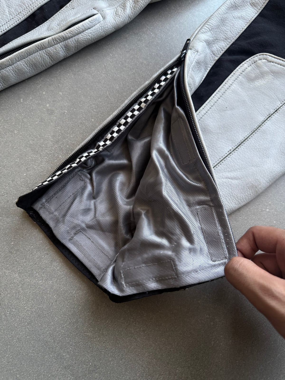 VINTAGE PSX RACING LEATHER PANT (safety pads)