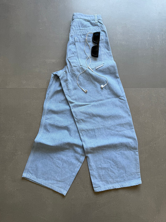 ICE BLUE SKATER FIT DENIM