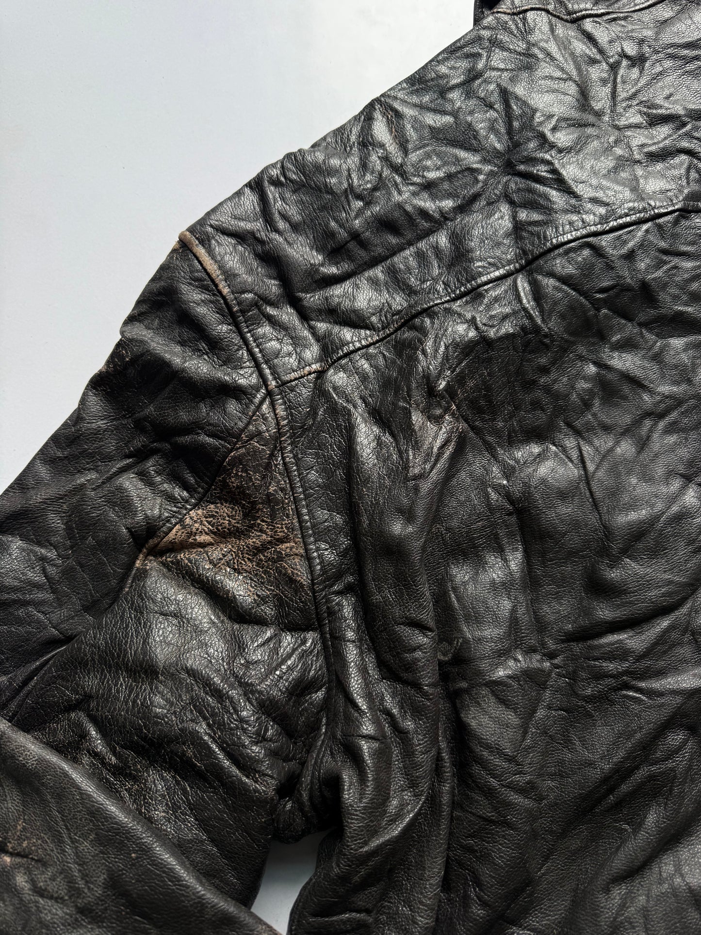 VINTAGE LL BEAN LEATHER JACKET