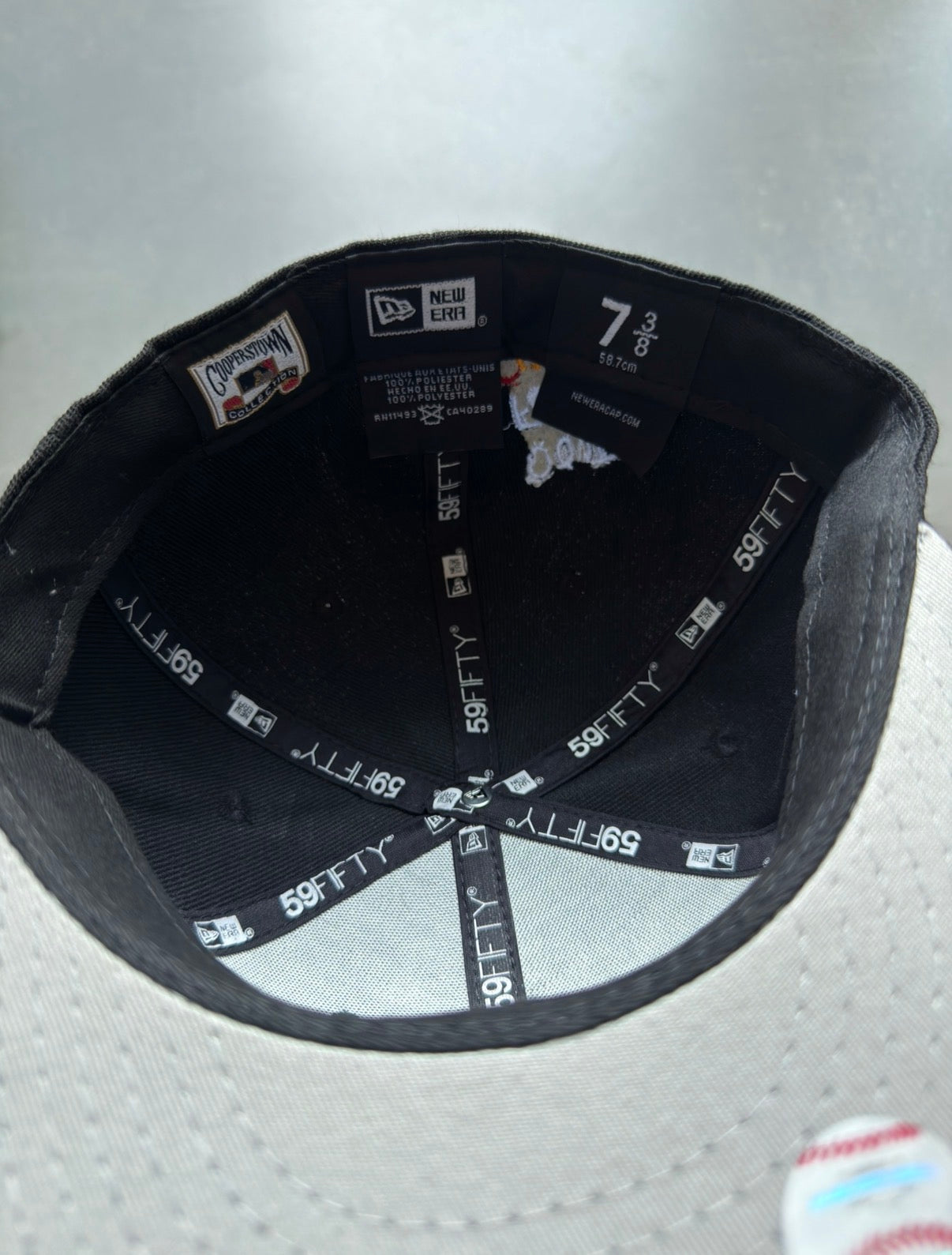 WHITE SOX CUSTOMISED FITTED CAP