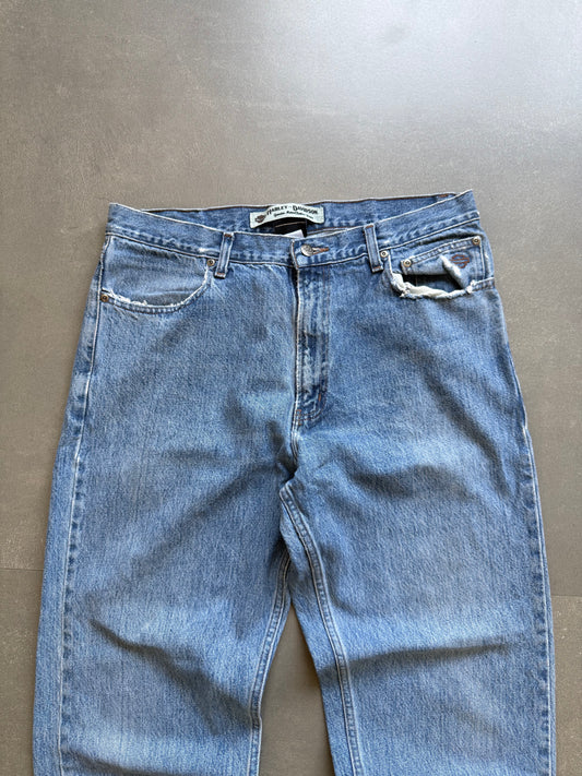VINTAGE RARE HARLEY DAVIDSON DENIM (Regular fit)