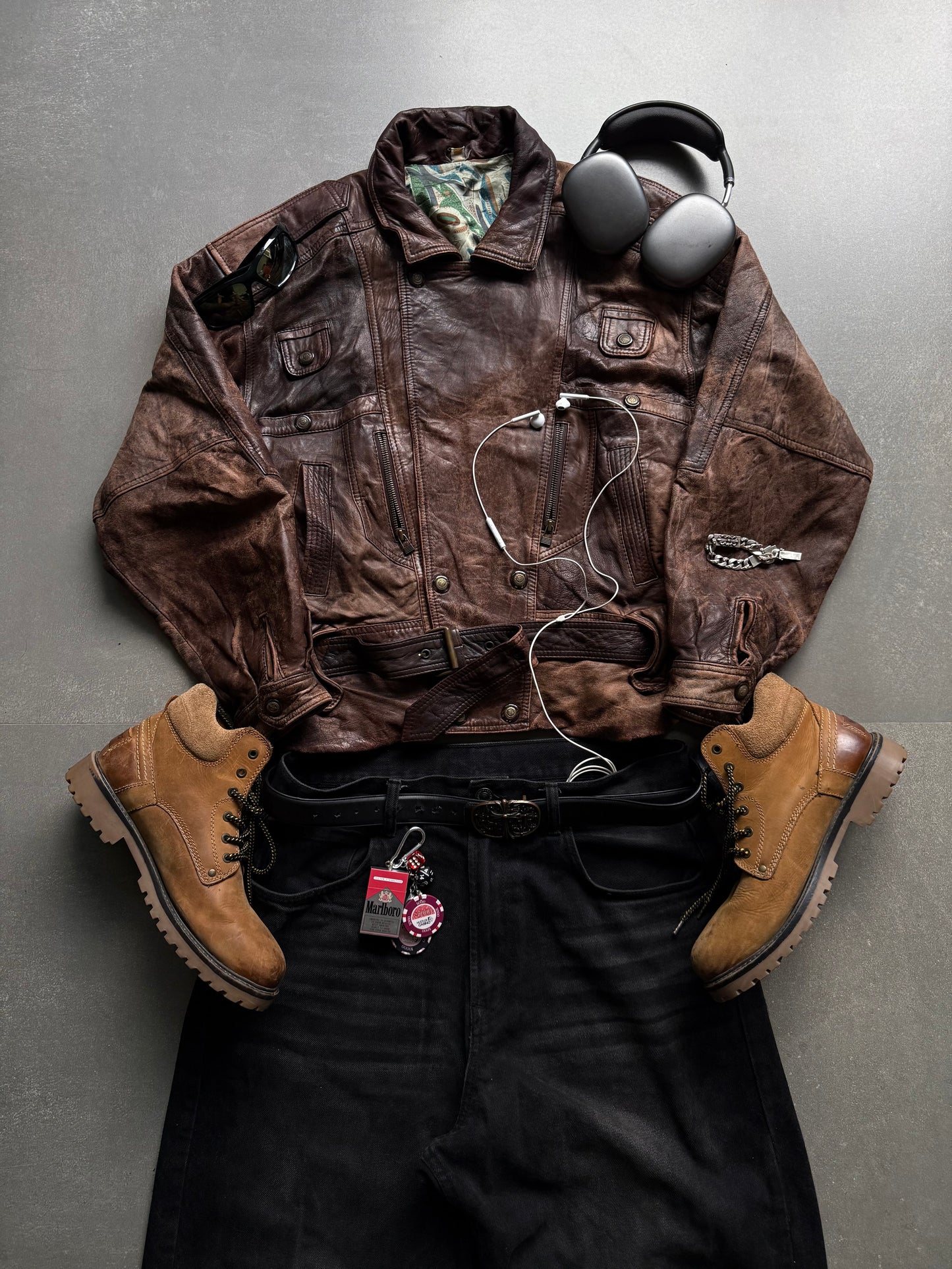VINTAGE LEATHER JACKET