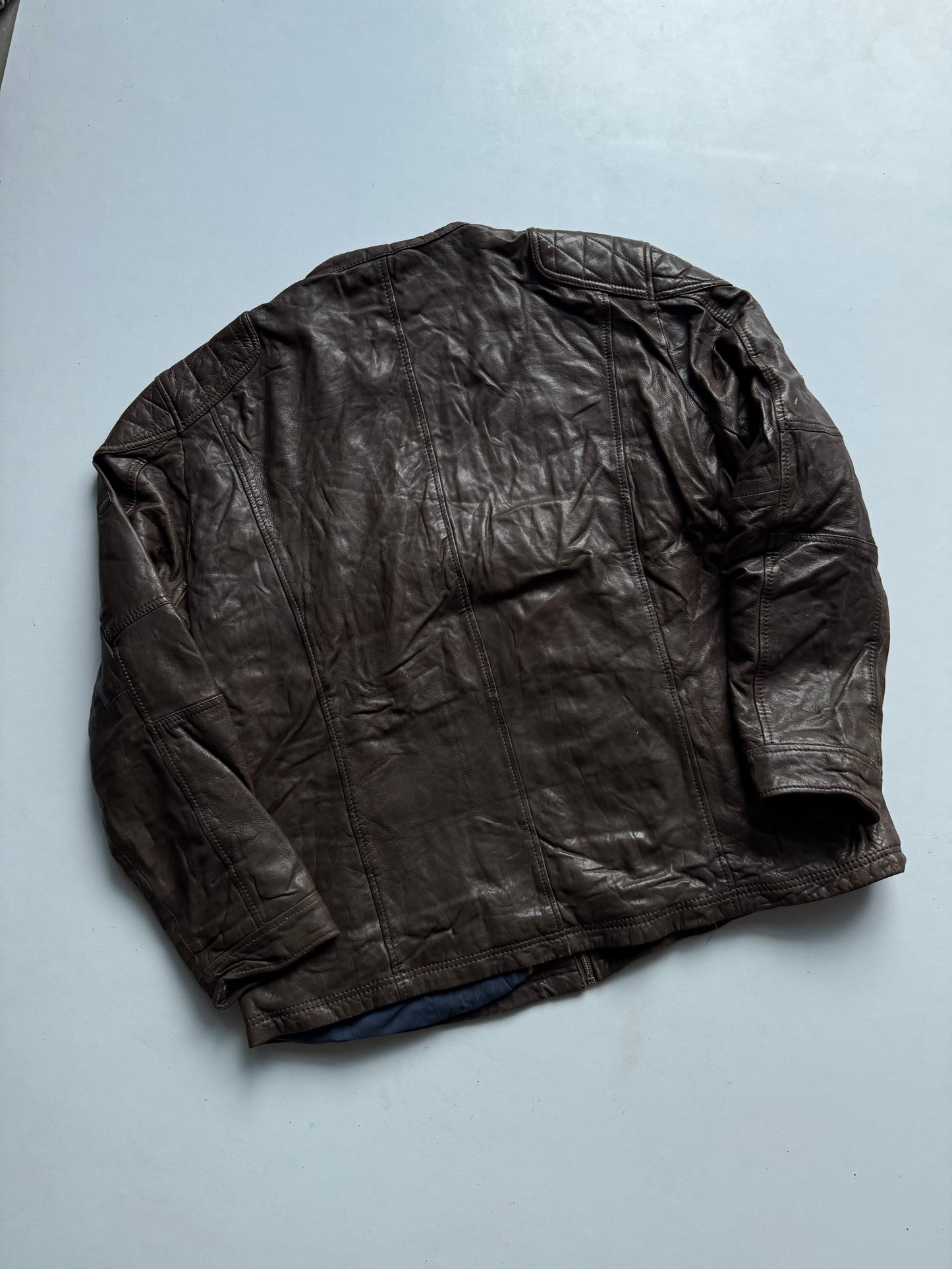VINTAGE ROSE & COLE LEATHER JACKET
