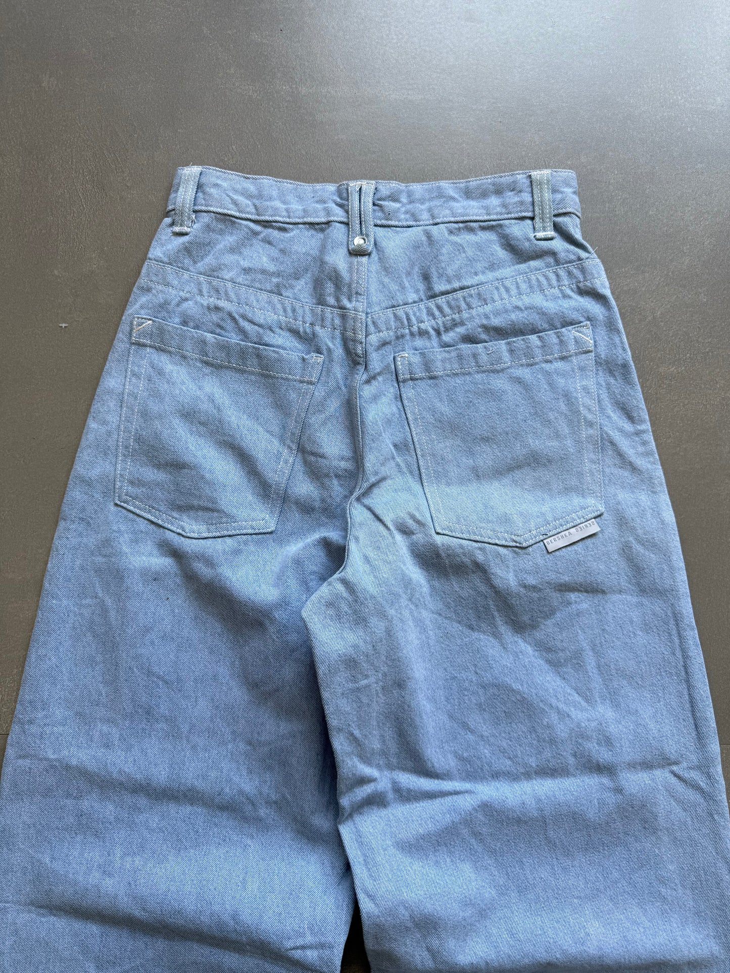 ICE BLUE SKATER FIT DENIM