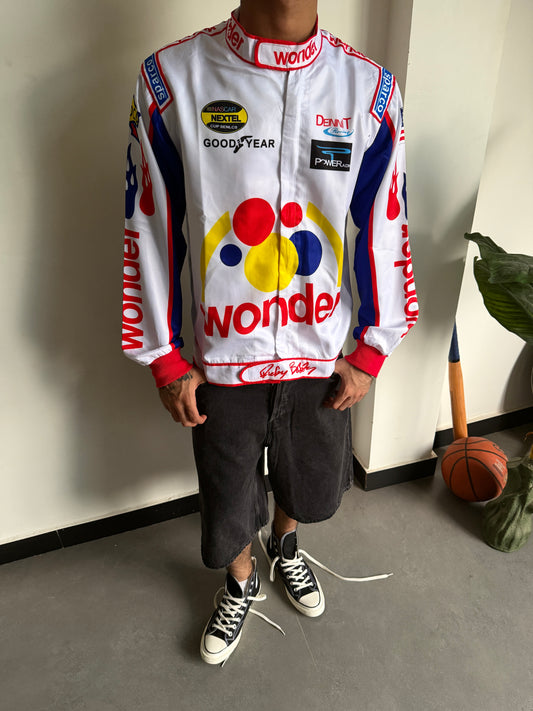VINTAGE WONDER BREAD BOMBER RACING JACKET