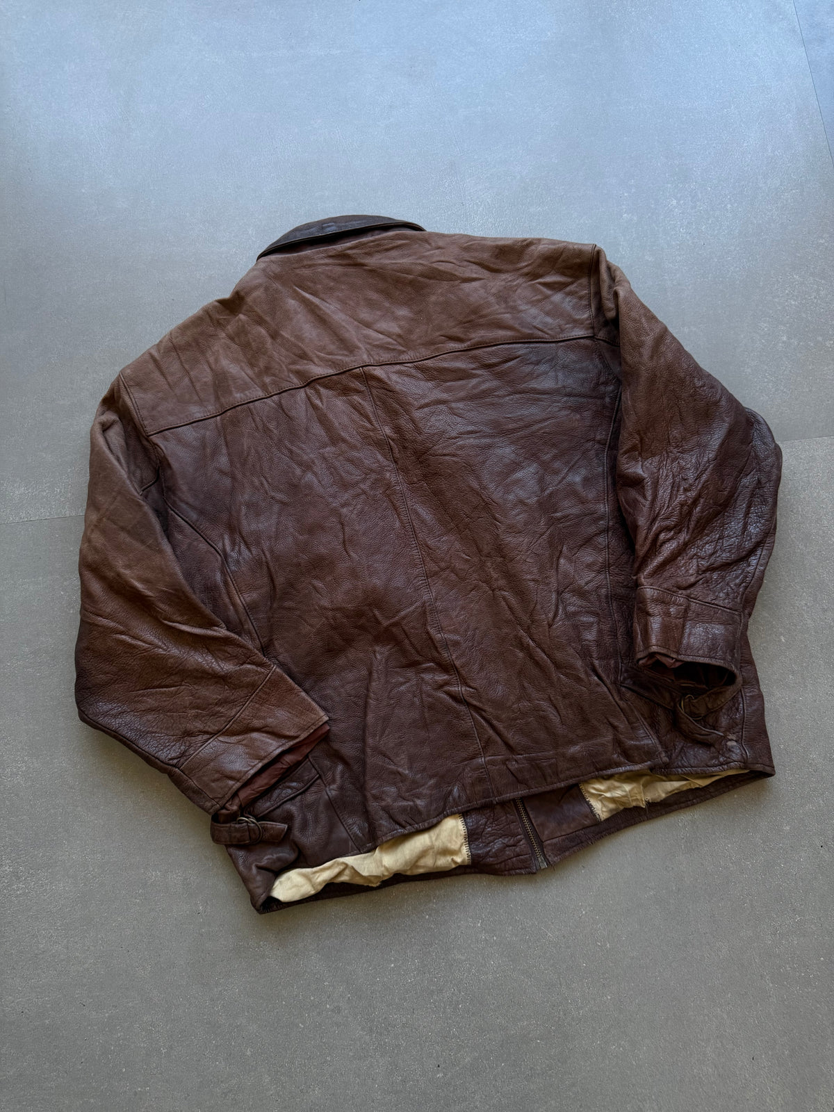 VINTAGE TRAPPER GENIUNE LEATHER JACKET