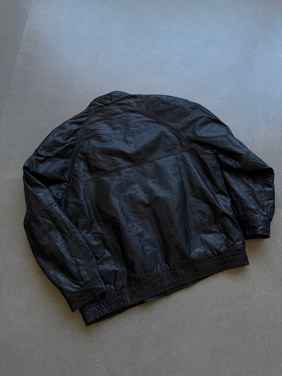VINTAGE ST MICHAEL LEATHER JACKET