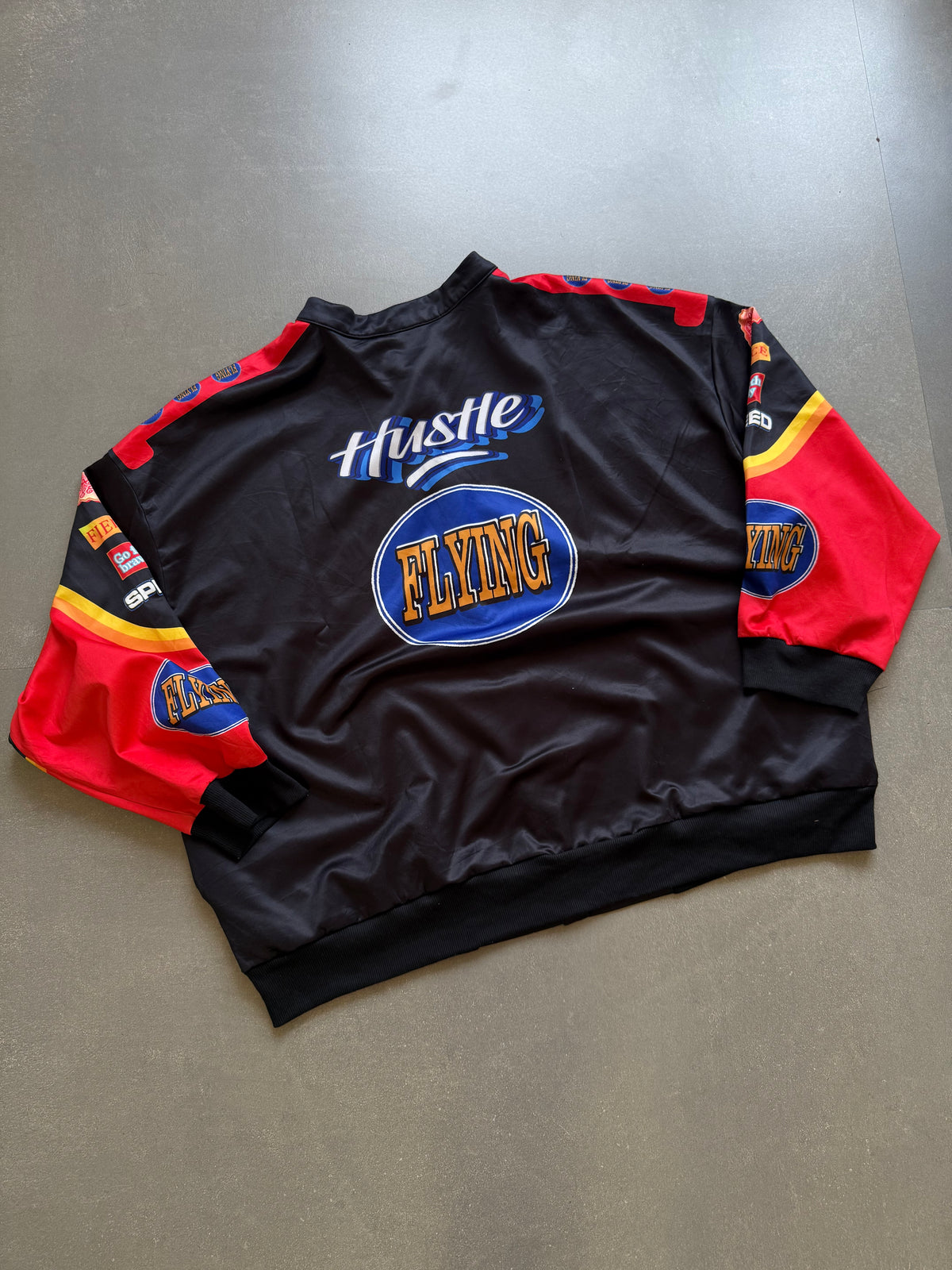 HUSTLE FLYING BOMBER JACKET