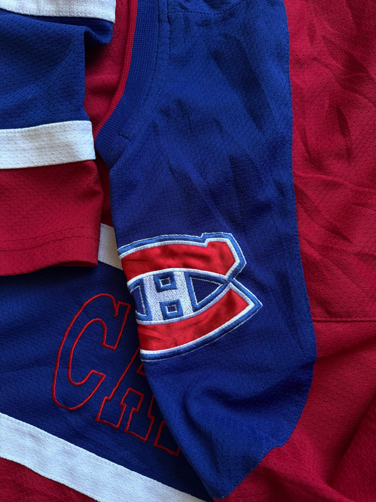 VINTAGE NHL CANADIENS HOCKEY JERSEY