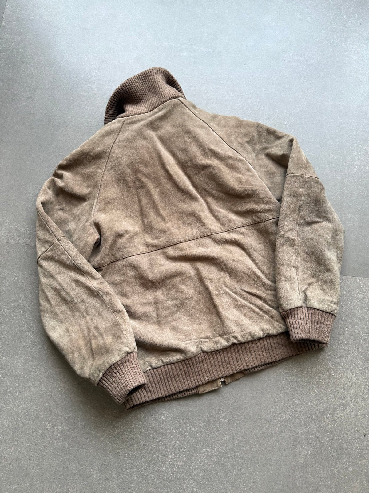 VINTAGE HEAVYWEIGHT SUEDE JACKET