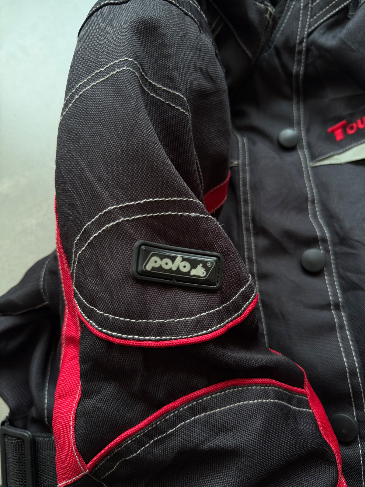 VINTAGE POLO. TOURING RACING JACKET (Safety pads)