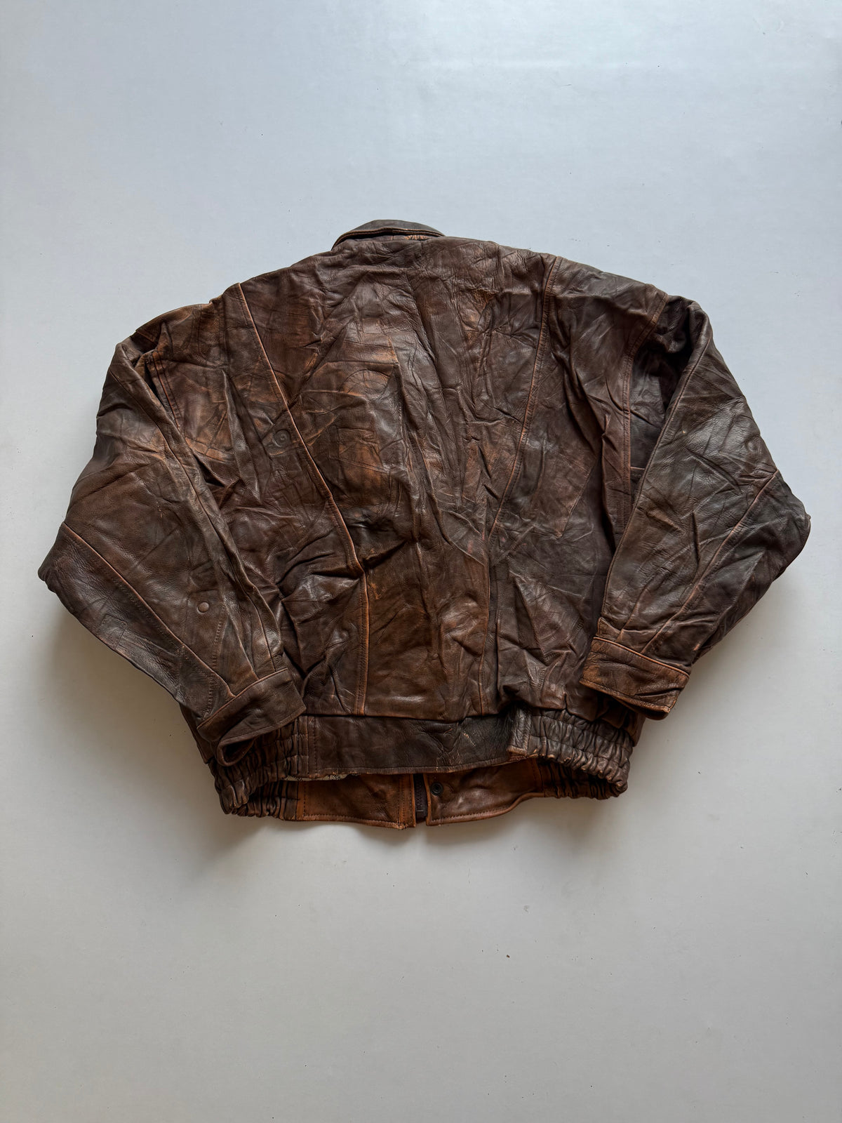 VINTAGE BOULDER RIDGE LEATHER JACKET