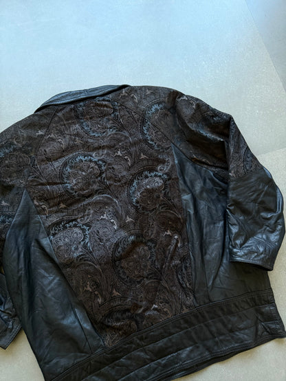 VINTAGE DESIGNER COAT LEATHER JACKET