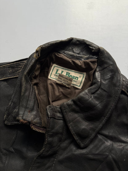 VINTAGE L.L BEAN LEATHER JACKET
