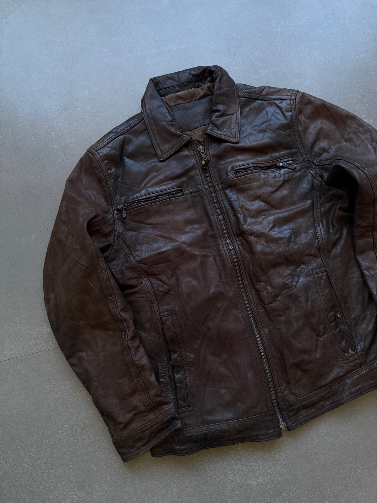 VINTAGE LEATHER JACKET
