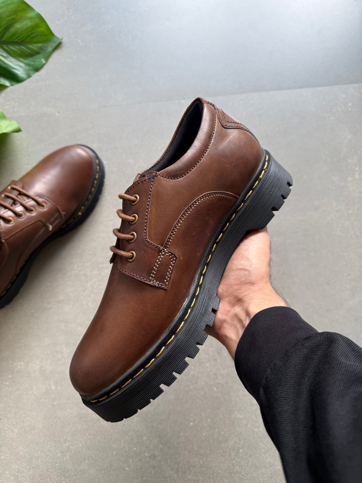 DERBY SHOES (OG LEATHER)