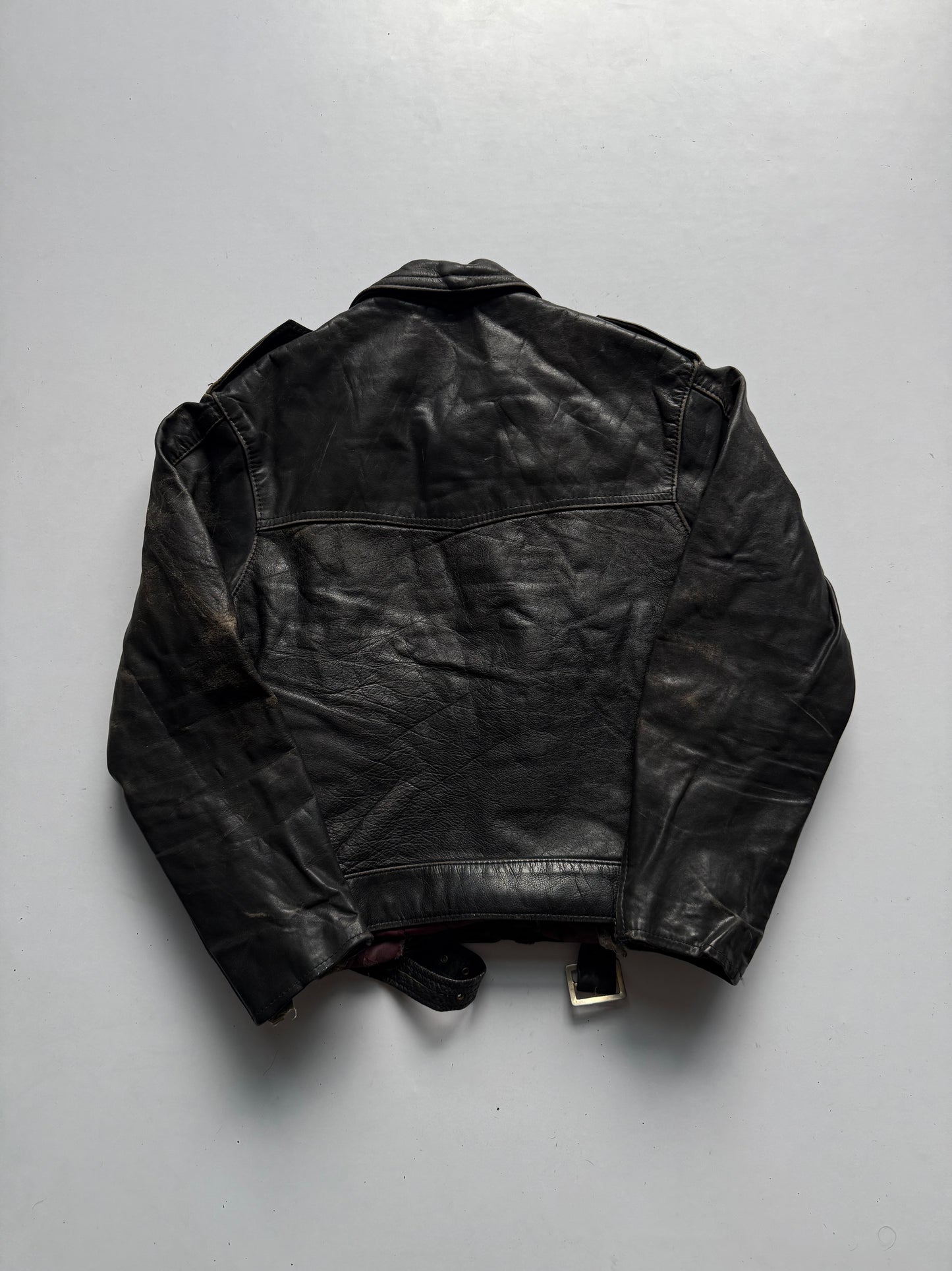 VINTAGE RACING LEATHER JACKET