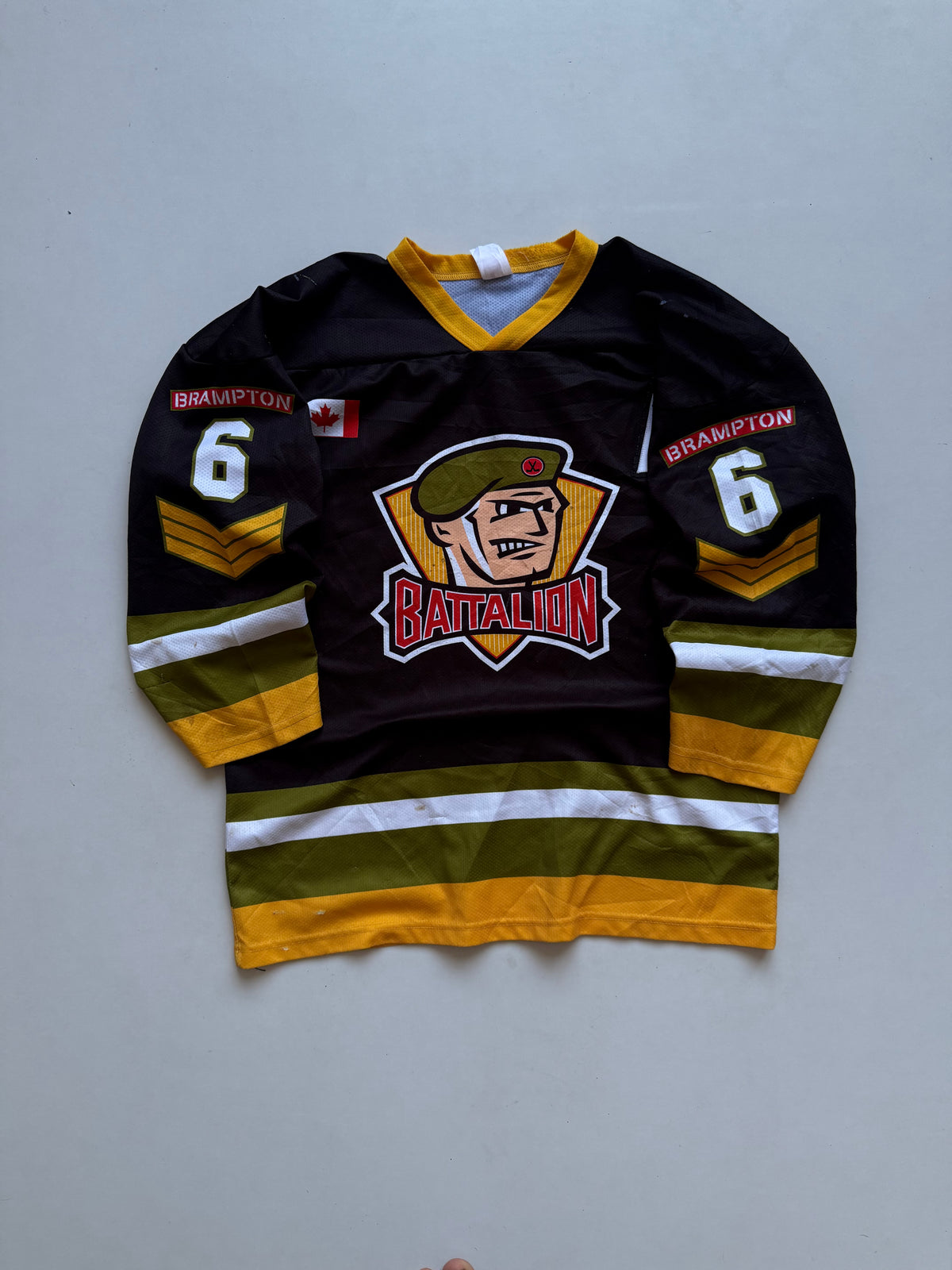 VINTAGE BATTALION HOCKEY JERSEY