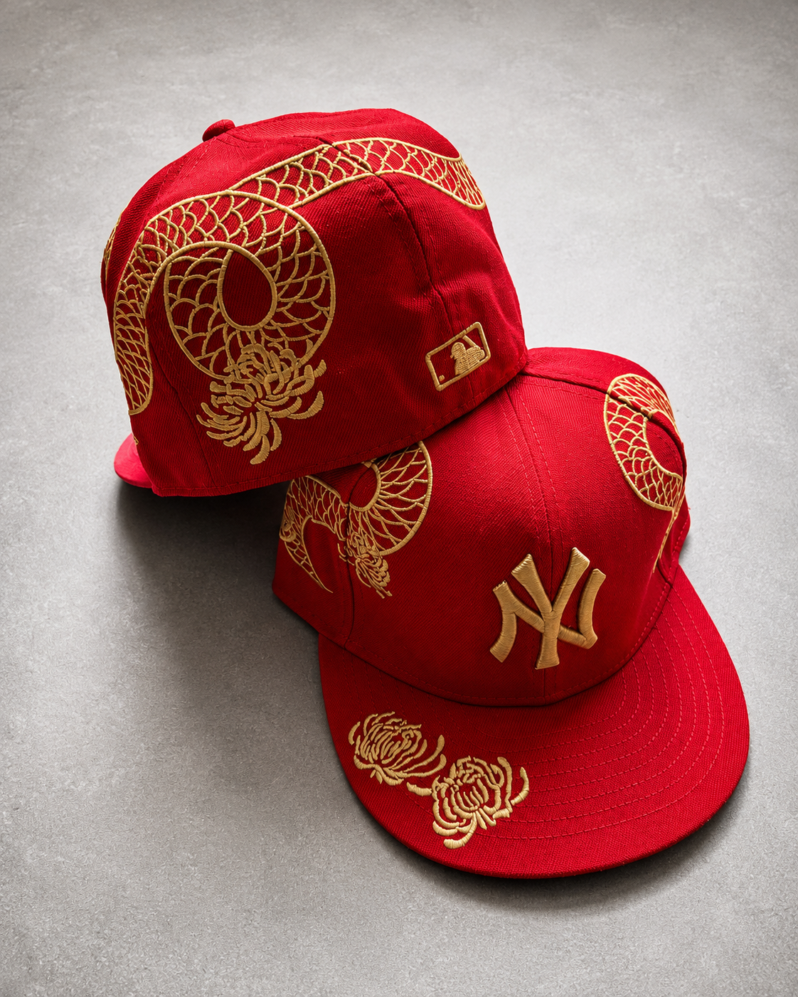 CUSTOMISED NY FITTED CAP
