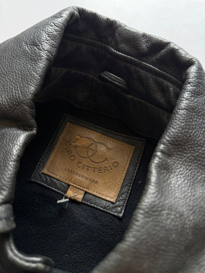 VINTAGE CYRO CITTERIO LEATHER JACKET