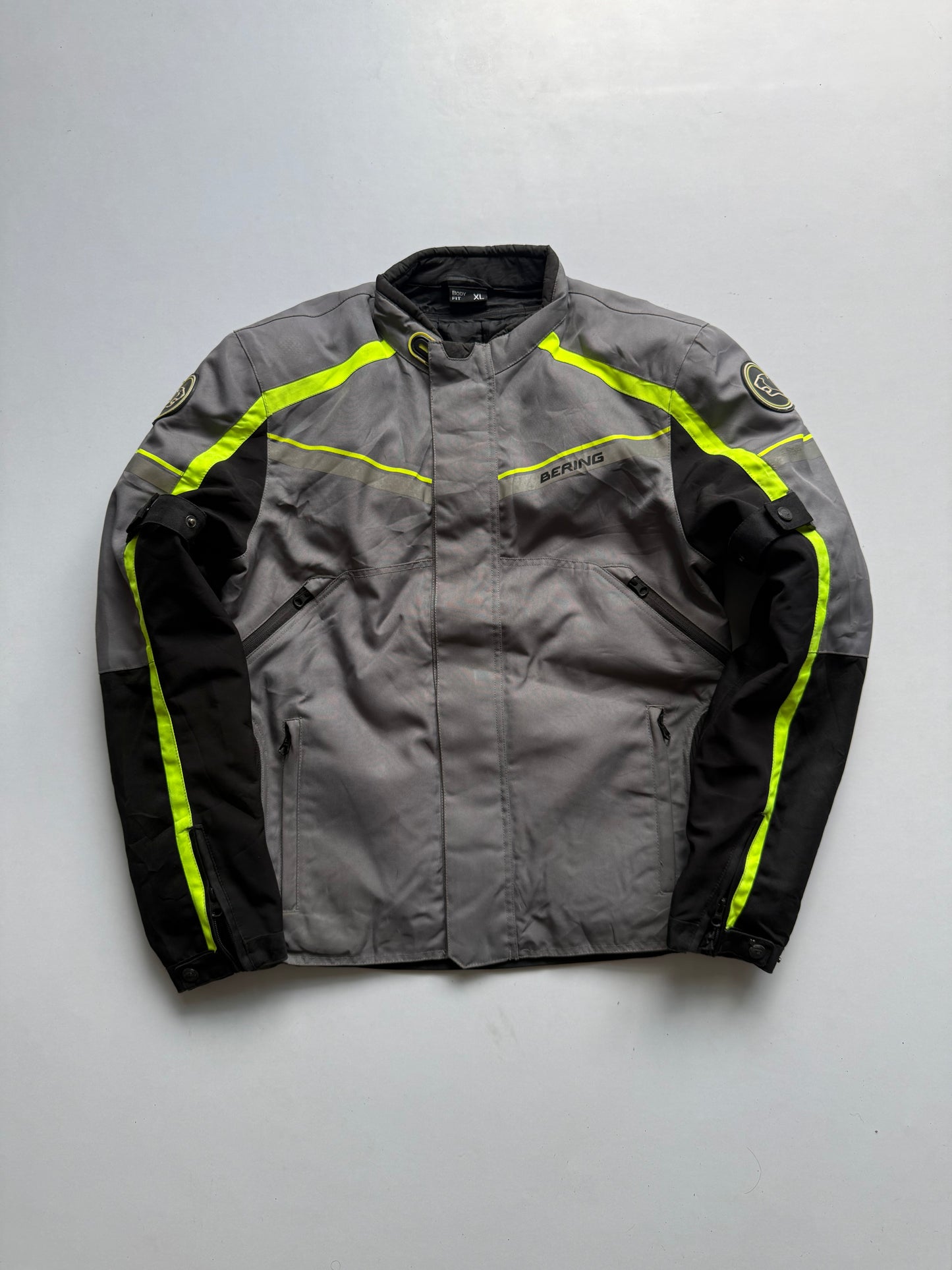 VINTAGE BERING RACING JACKET 
(Safety pads)