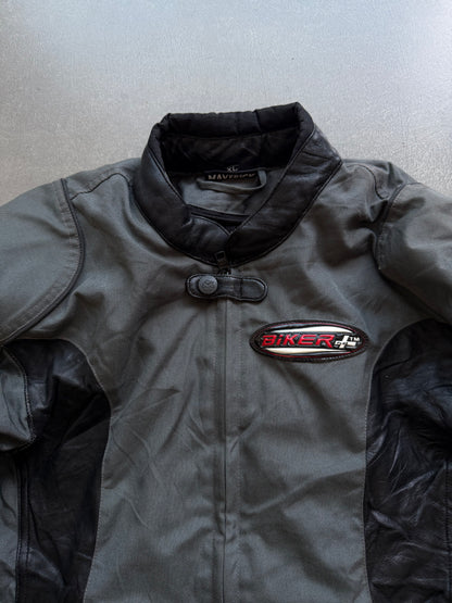 VINTAGE BIKER PLUS JACKET (safety pads)
