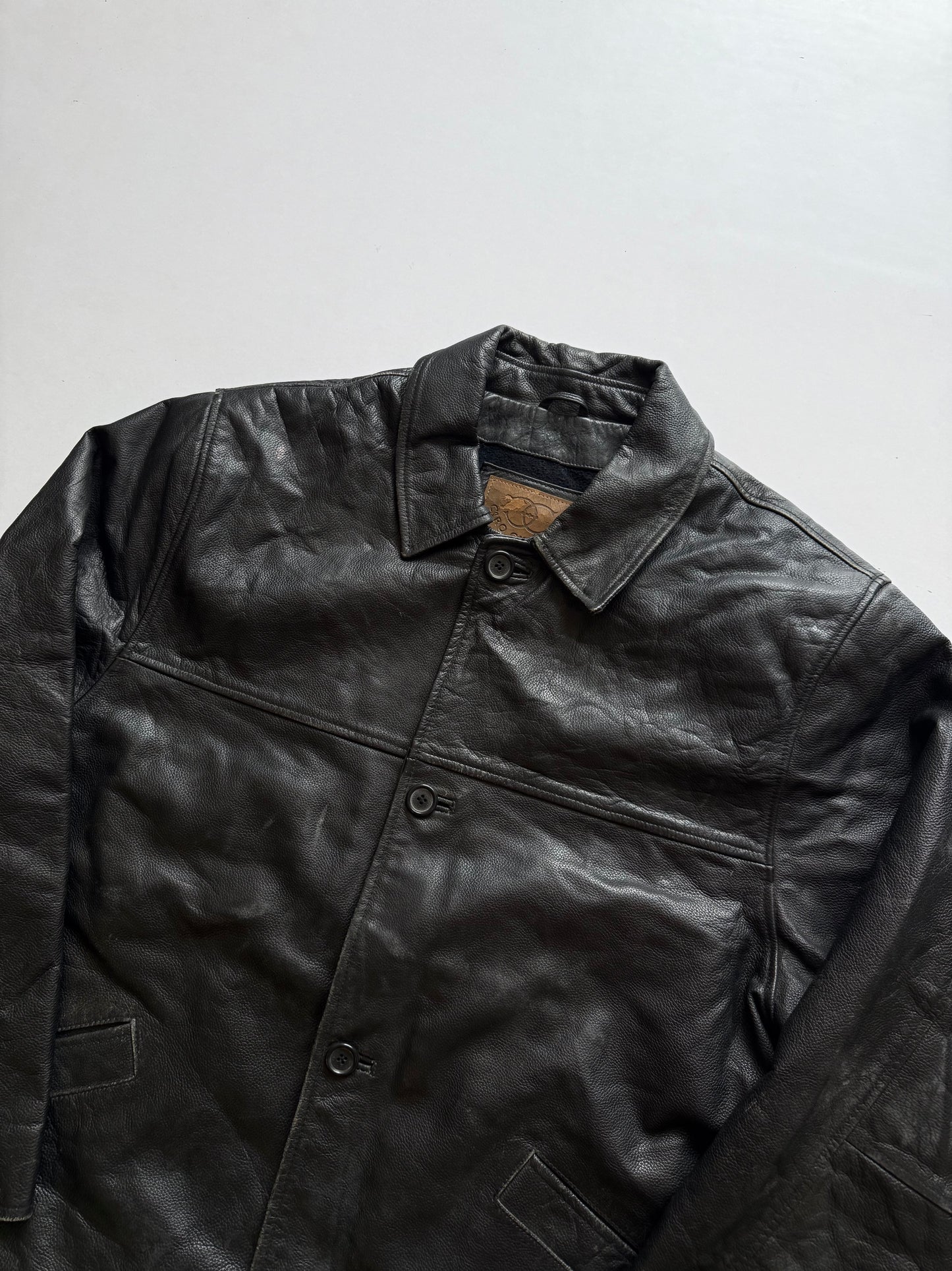 VINTAGE CYRO CITTERIO LEATHER JACKET