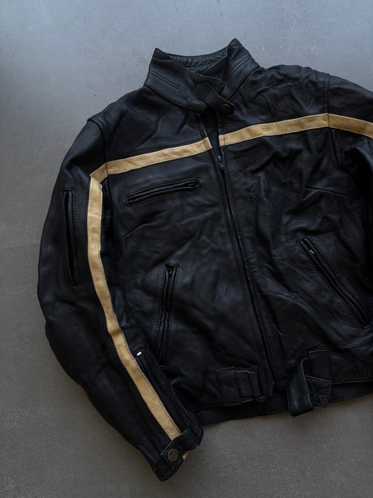 VINTAGE A-PRO LEATHER RACING JACKET (Safety pads)