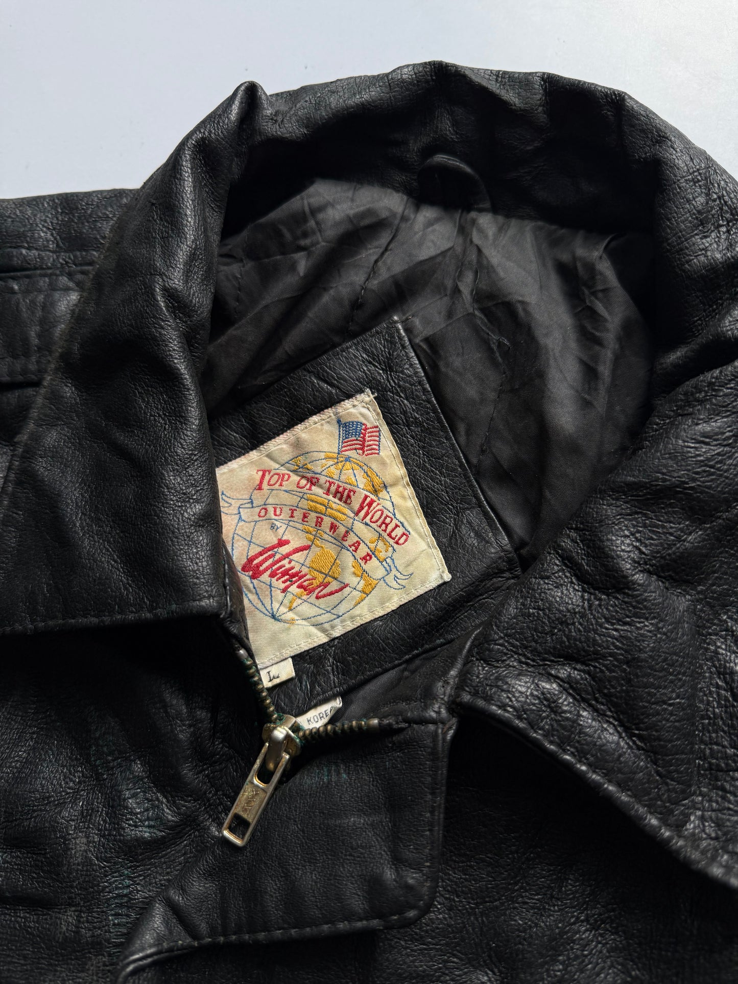 VINTAGE WIMAN LEATHER JACKET