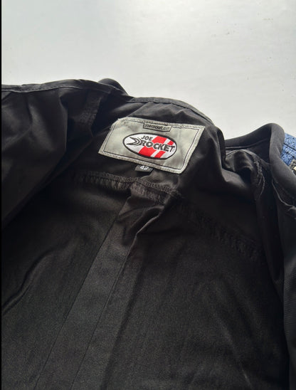 VINTAGE RARE JOE ROCKET LEATHER RACING JACKET (safety pads)