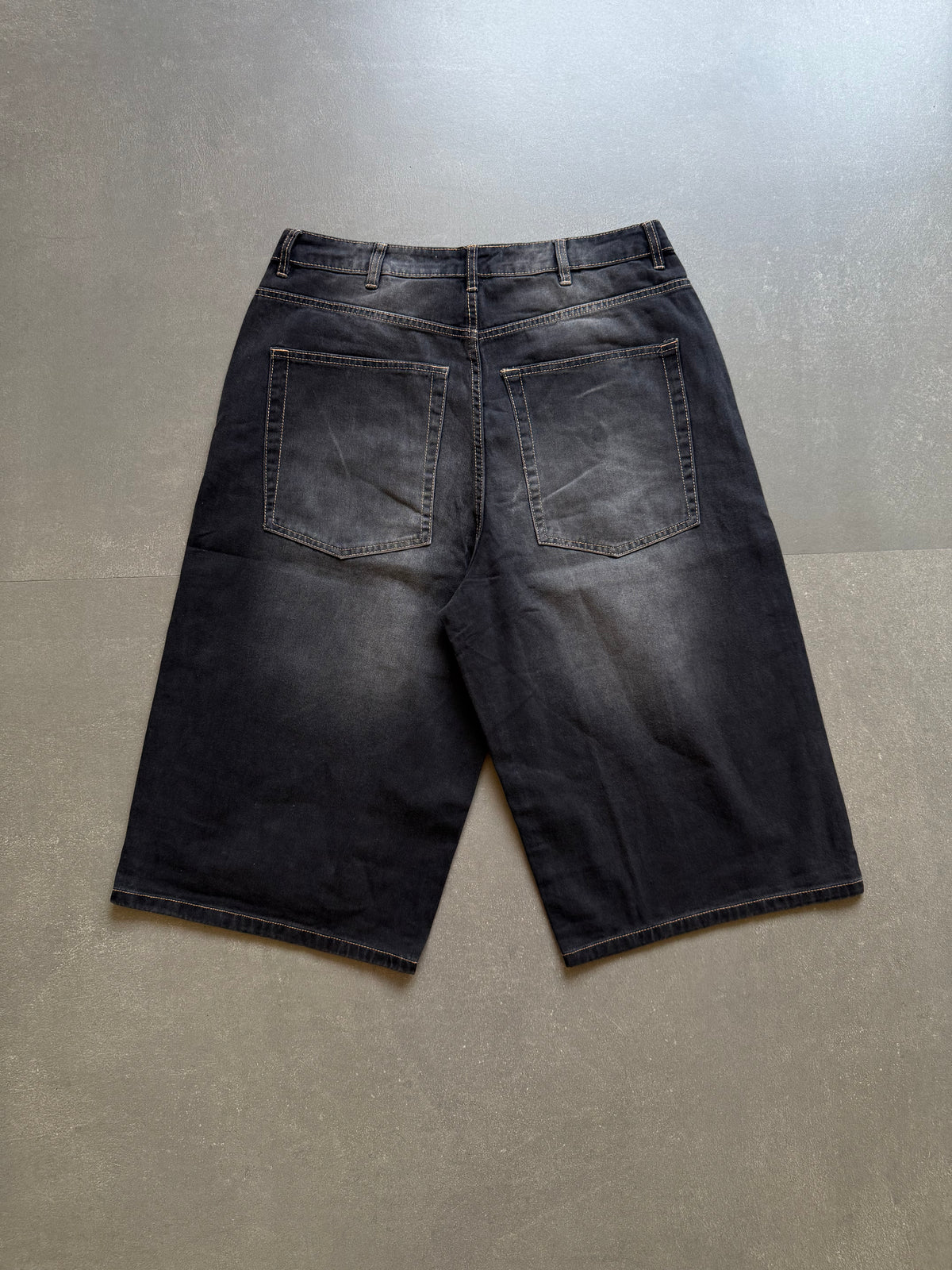 WASHED BAGGY JORTS