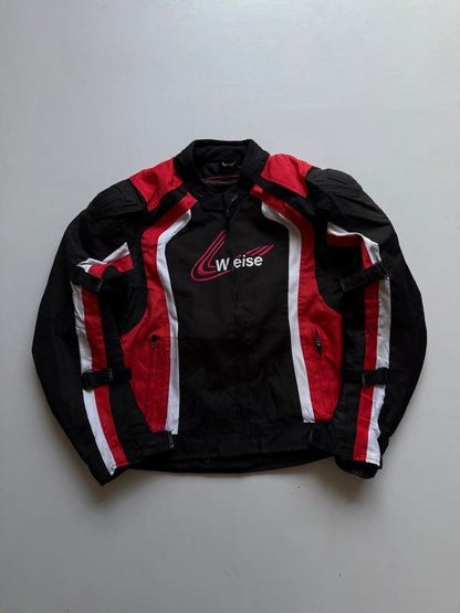 VINTAGE WEISE RACING JACKET 
(Rare find) (safety pads)