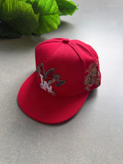 LA EMBROIDERED FITTED CAP