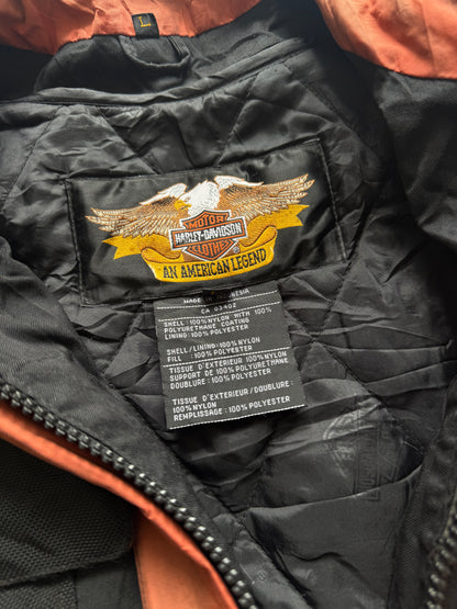 VINTAGE RARE 90’s HARLEY DAVIDSON RACING JACKET 
(Rare find)