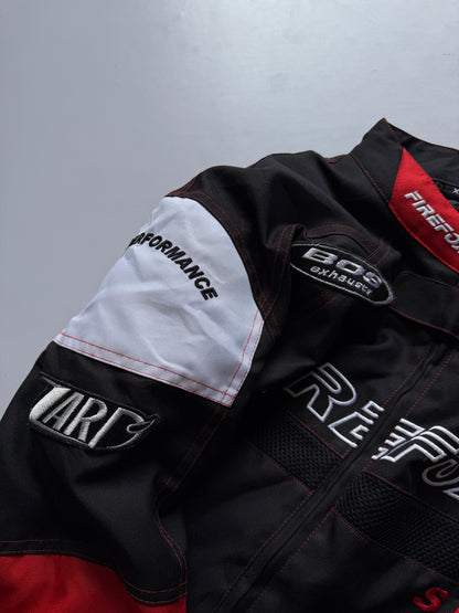 VINTAGE FIREFOX RACING JACKET 
(Rare find) (Safety pads)