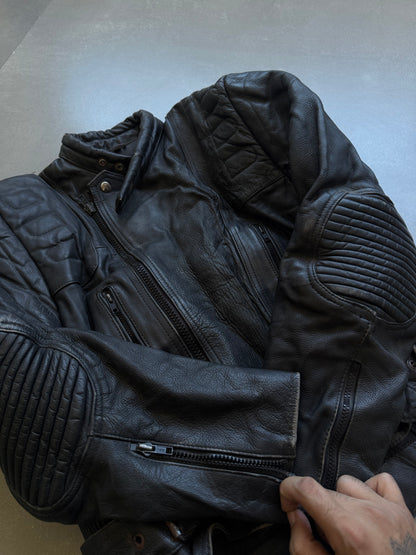 VINTAGE LEATHER BIKER JACKET