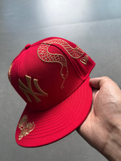 CUSTOMISED NY FITTED CAP