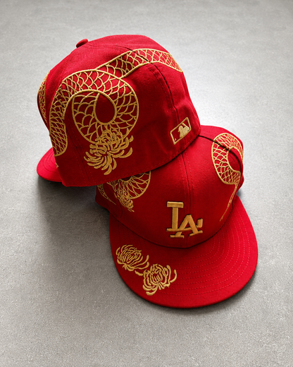 CUSTOMISED LA FITTED CAP