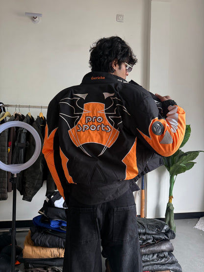 VINTAGE HEIN GERICKE PRO SPORTS RACING JACKET (safety pads)