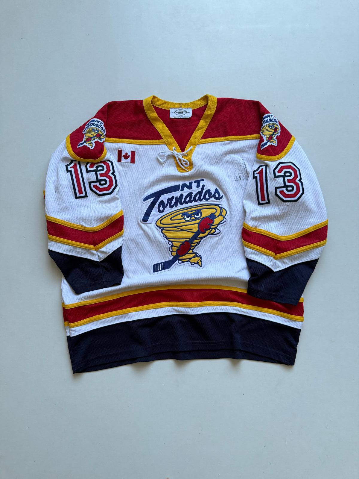 VINTAGE TORNADOS HOCKEY JERSEY