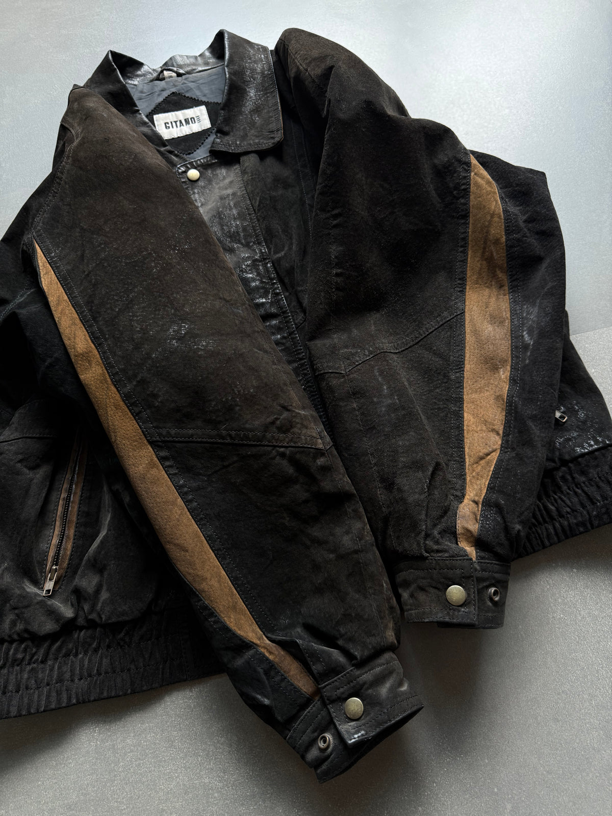 VINTAGE GITANO LEATHER JACKET