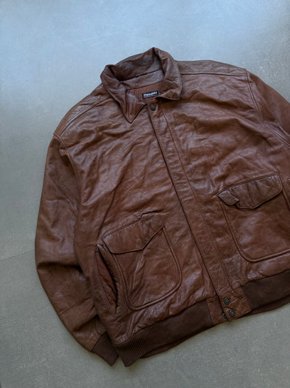 VINTAGE ADVENTURE BOUND LEATHER JACKET