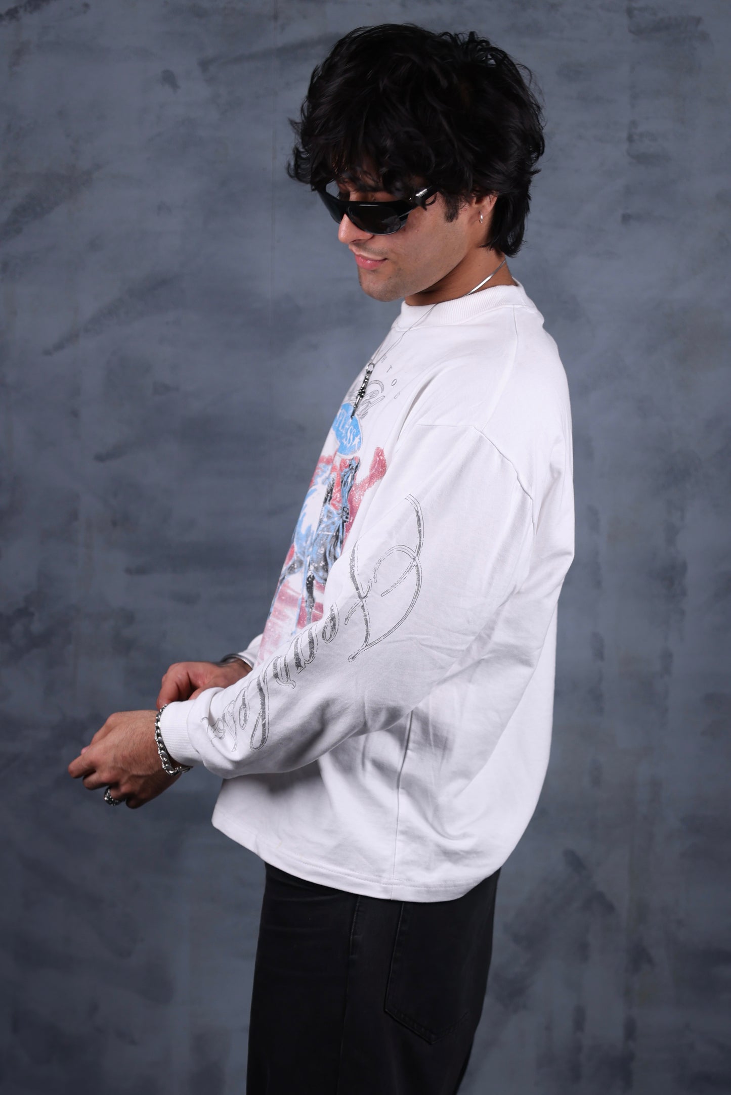 ELLC STUDIO VINTAGE INSPIRED FEARLESS TEE