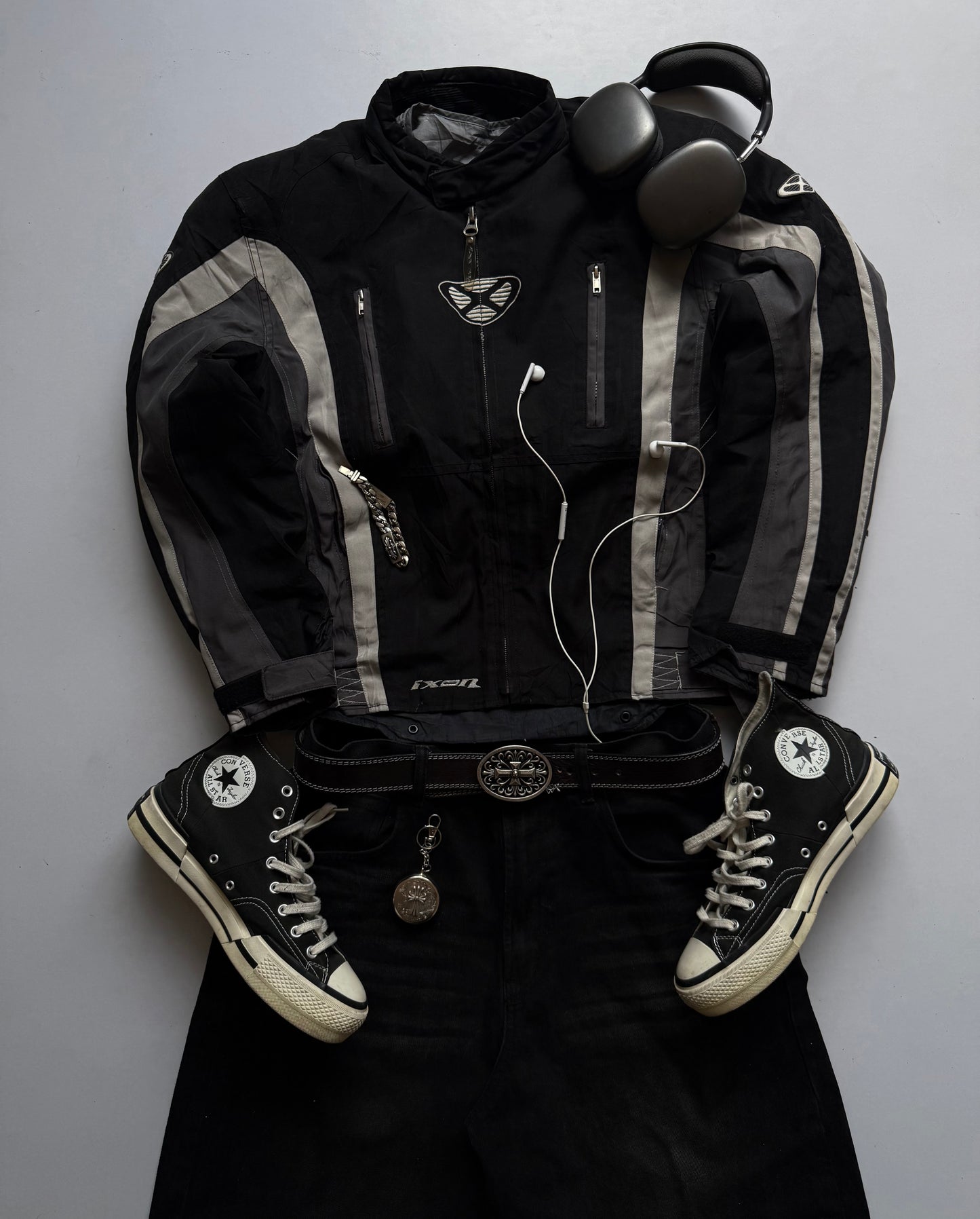 VINTAGE IXON RACING JACKET             (Safety pads)