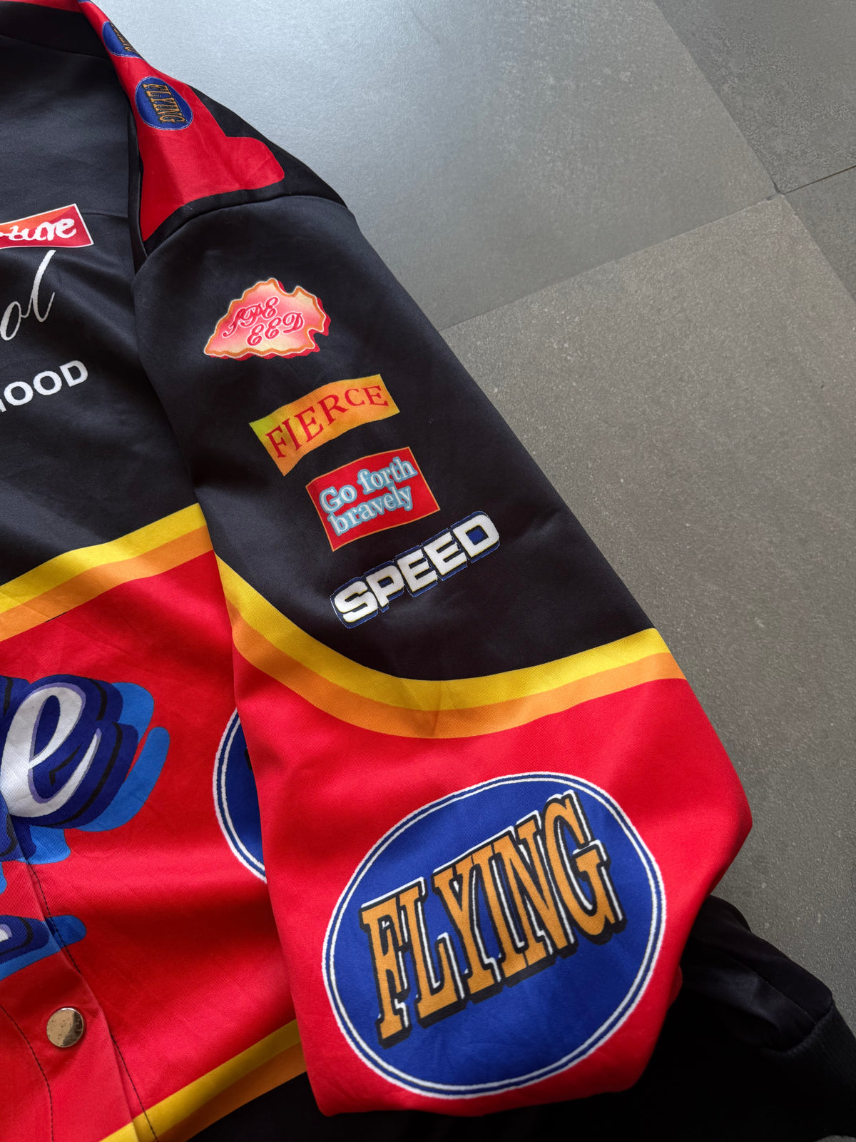 HUSTLE FLYING BOMBER JACKET