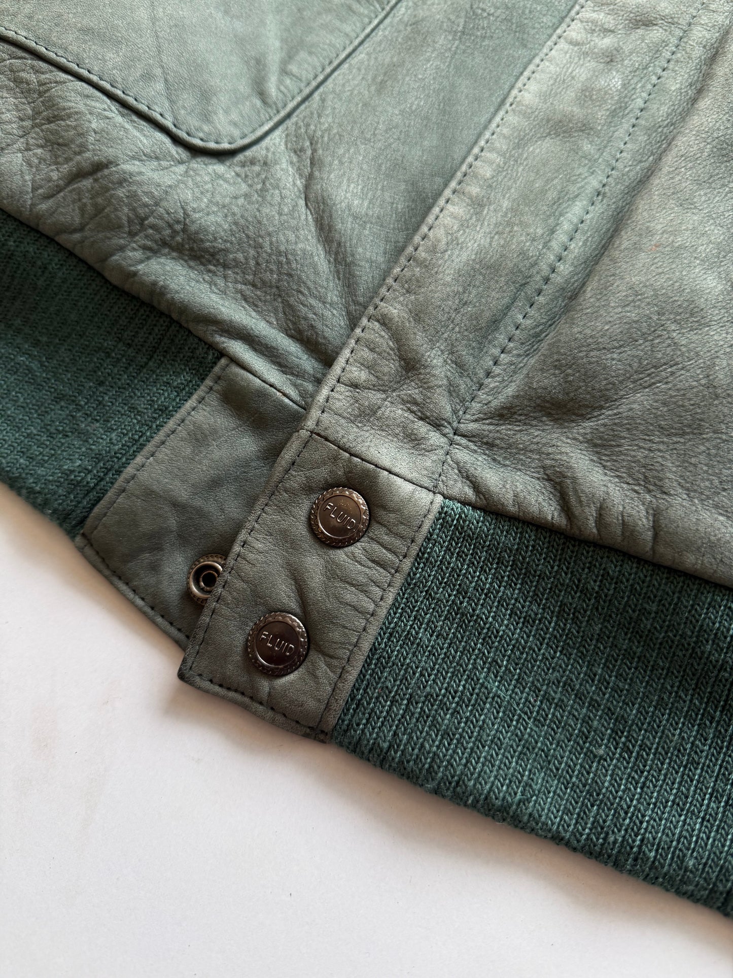 VINTAGE BEYOND SUEDE LEATHER JACKET