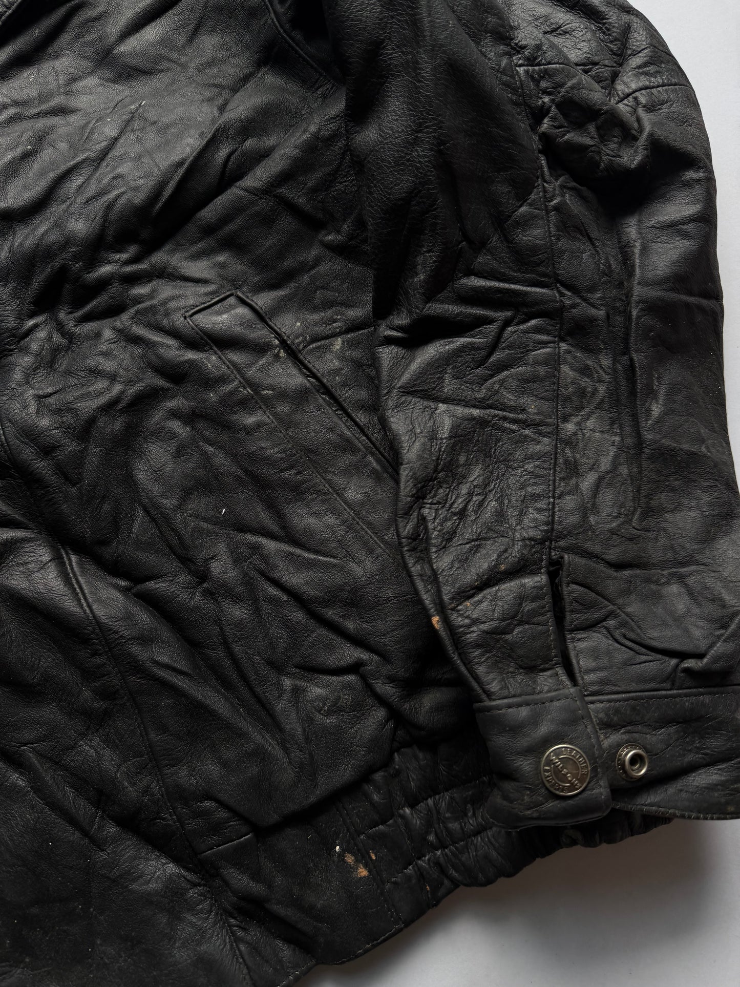 VINTAGE WILSON HEAVYWEIGHT LEATHER JACKET