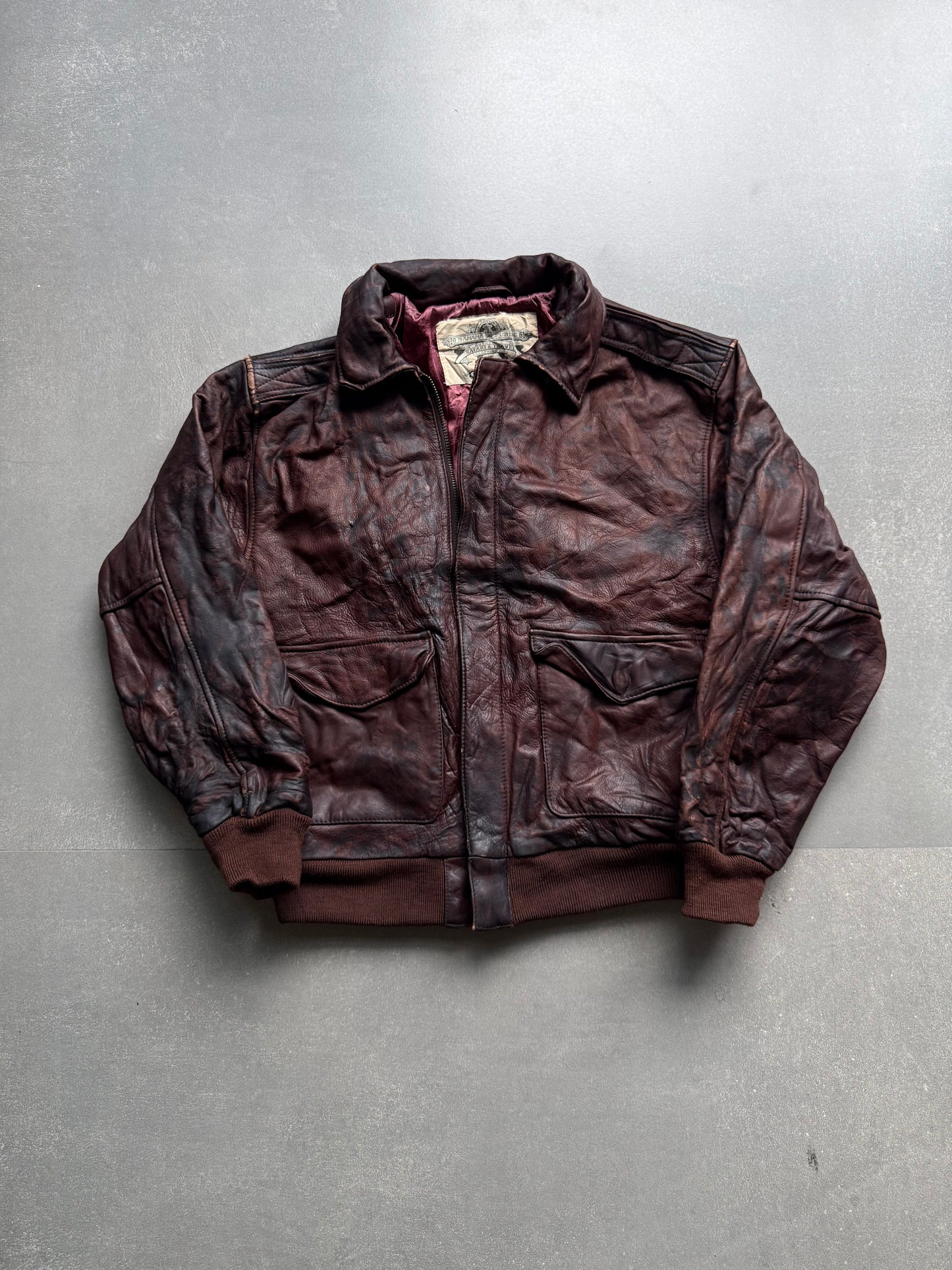 VINTAGE BANANA REPUBLIC LEATHER JACKET