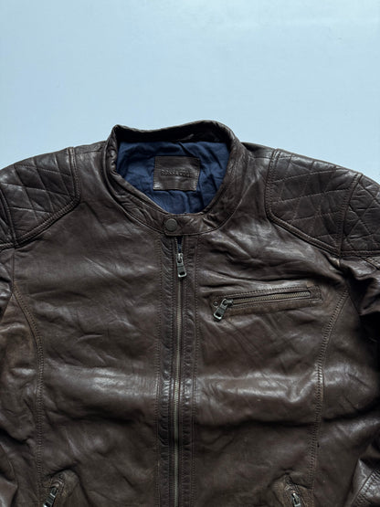 VINTAGE ROSE & COLE LEATHER JACKET