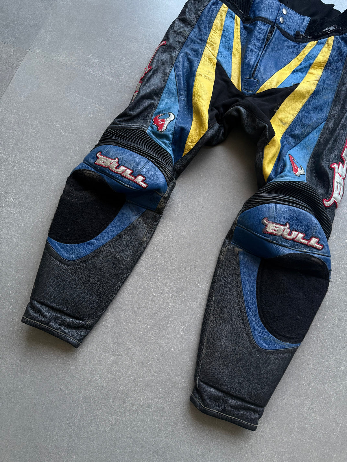 VINTAGE BULL LEATHER RACING PANT
